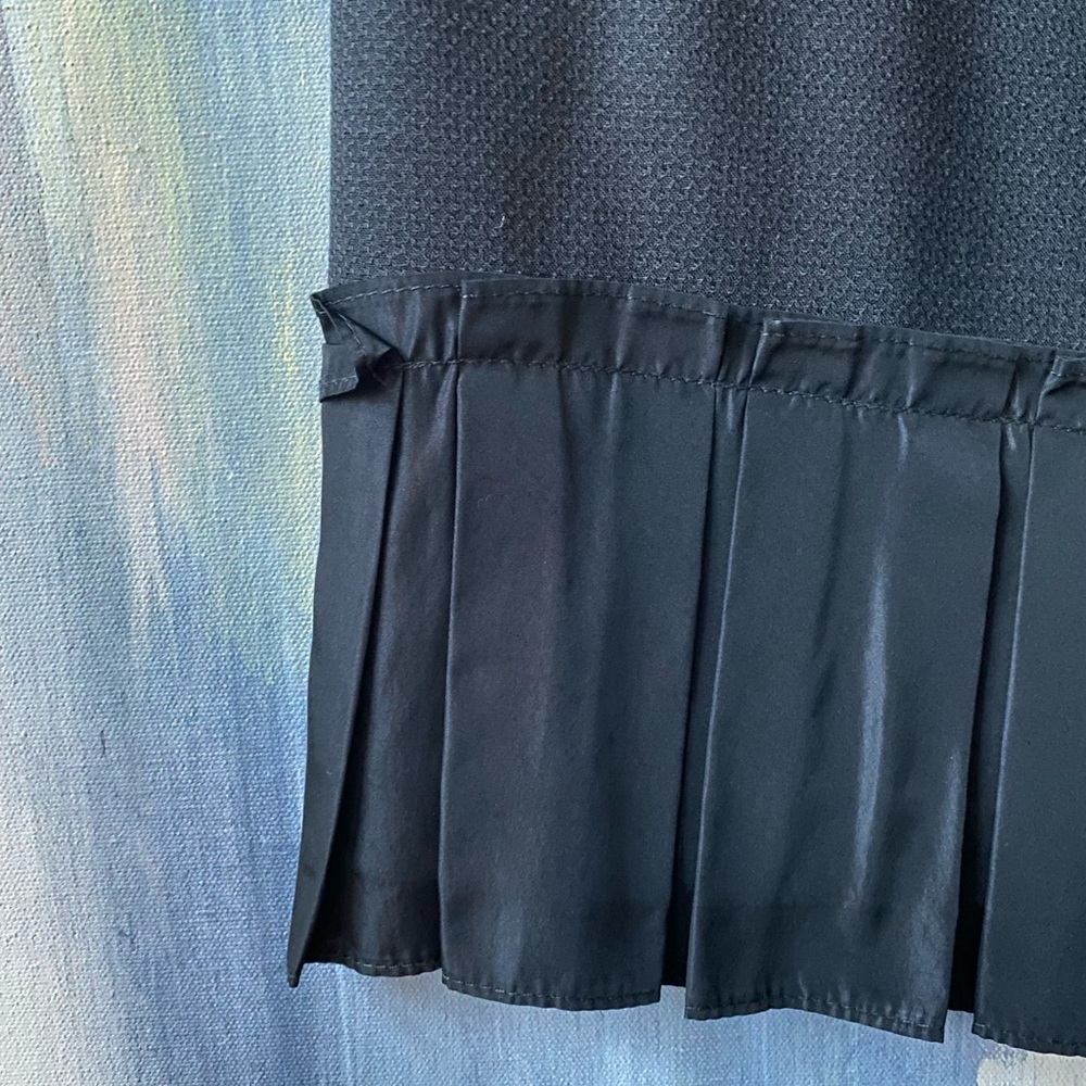 DOLCE & GABBANA Black Button-Up Blazer and Skirt Suit SET - Picture 9 of 13